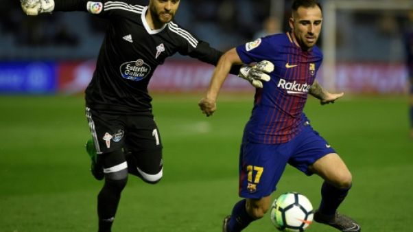 Espagne: le Barcelonais Alcacer proche d'un prêt à Dortmund Espagne: le Barcelonais Alcacer proche d'un prêt à Dortmund