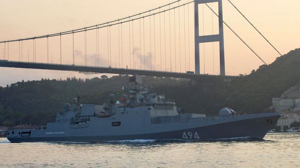 Russia reinforces naval forces in Mediterranean off Syrian coast Russia reinforces naval forces in Mediterranean off Syrian coast