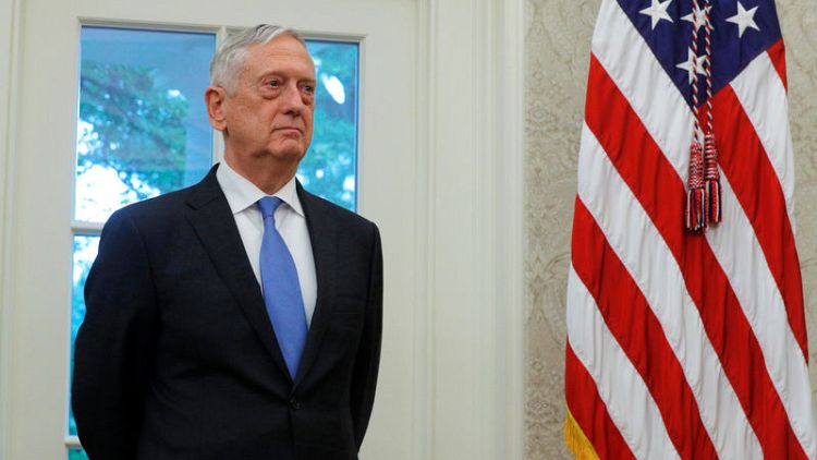 Mattis says U.S. constantly reviewing support for Saudi-led coalition in Yemen