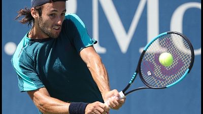Tennis:Us Open,Travaglia fuori,si ritira Tennis:Us Open,Travaglia fuori,si ritira