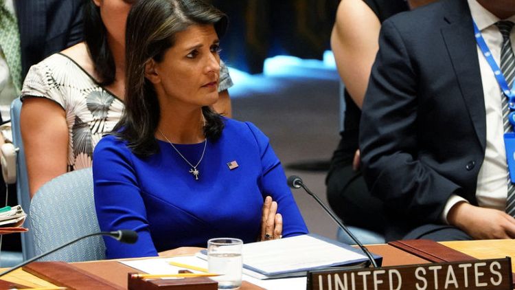 Haley says U.S. Rohingya report 'consistent' with U.N. findings