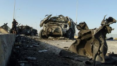 Attentat suicide à la voiture piégée à Ramadi en Irak, le 17 septembre 2014