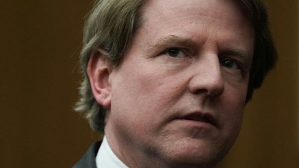 L'avocat de la Maison Blanche Don McGahn, le 13 avril 2018 L'avocat de la Maison Blanche Don McGahn, le 13 avril 2018