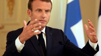 Macron prône la "solidarité" entre Etats de l'UE en cas d'attaque armée