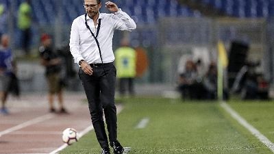Di Francesco: "Milan? Da Roma risposte" Di Francesco: "Milan? Da Roma risposte"