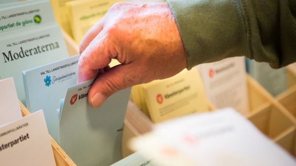 Parties deadlocked ahead of September Swedish election - poll Parties deadlocked ahead of September Swedish election - poll