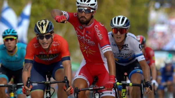 Tour d'Espagne: Bouhanni gagne un sprint libérateur Tour d'Espagne: Bouhanni gagne un sprint libérateur