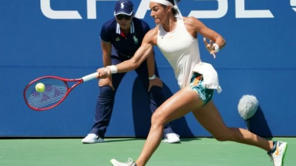 US Open: Garcia se sort du piège Puig et attend Mladenovic US Open: Garcia se sort du piège Puig et attend Mladenovic