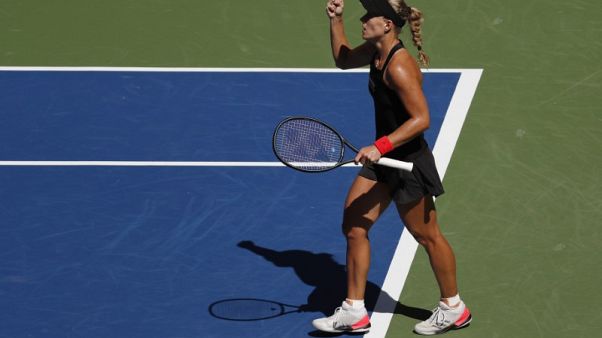 Kerber digs deep to dispatch Larsson in New York Kerber digs deep to dispatch Larsson in New York