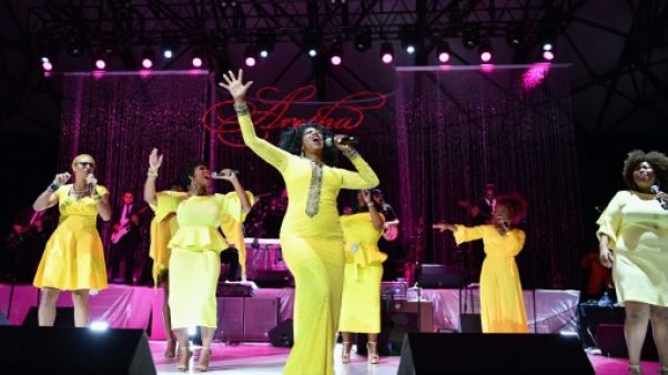 Concert en hommage à Aretha Franklin, avant ses funérailles Concert en hommage à Aretha Franklin, avant ses funérailles