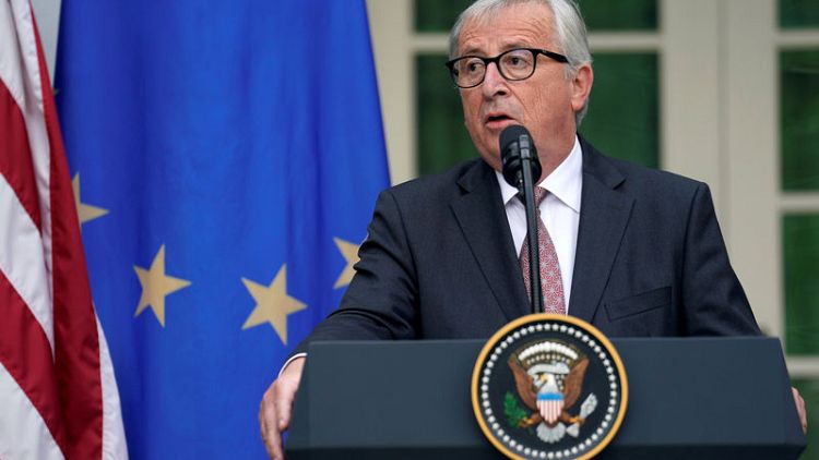 Juncker pledges to boost auto tariffs if Trump reneges on agreement