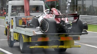 F1: Ericsson (Sauber) "ok" après un impressionnant accident aux essais du GP d'Italie