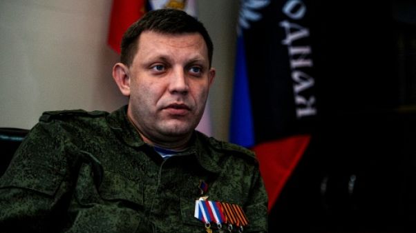 Ukraine: le dirigeant séparatiste Zakhartchenko tué dans une explosion Ukraine: le dirigeant séparatiste Zakhartchenko tué dans une explosion