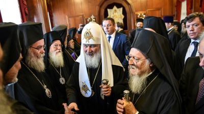Kirill rencontre Bartholomée pour parler des orthodoxes d'Ukraine