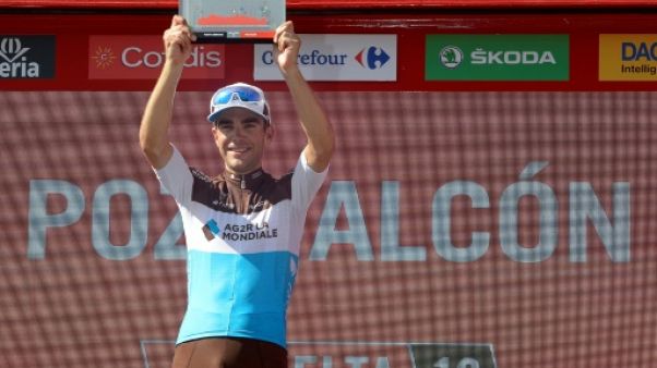 Tony Gallopin remporte la 7e étape du Tour d'Espagne le 31 août 2018 Tony Gallopin remporte la 7e étape du Tour d'Espagne le 31 août 2018