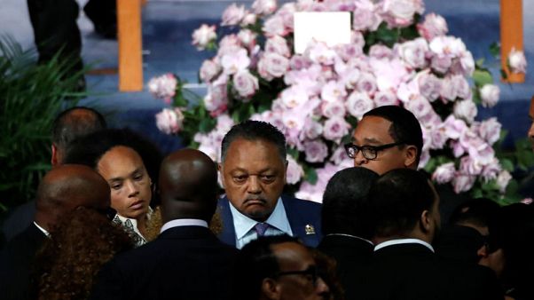 Aretha Franklin's funeral returns to her gospel roots Aretha Franklin's funeral returns to her gospel roots
