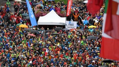 2300 coureurs au départ de l'Ultra Trail du Mont-Blanc le 21 août 2018