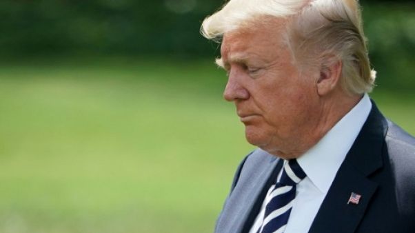 Donald Trump à la Maison Blanche, le 31 août 2018 Donald Trump à la Maison Blanche, le 31 août 2018