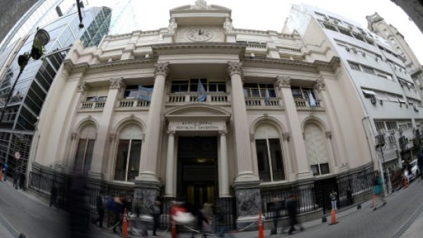 La banque centrale d'Argentine, à Buenos Aires, le 30 août 2018 La banque centrale d'Argentine, à Buenos Aires, le 30 août 2018