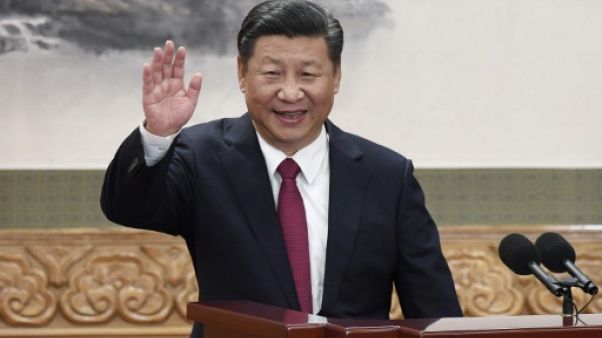 Le président chinois Xi Jinping à Pékin le 6 novembre 2017 Le président chinois Xi Jinping à Pékin le 6 novembre 2017