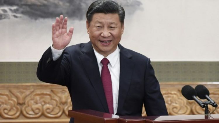 Le président chinois Xi Jinping à Pékin le 6 novembre 2017