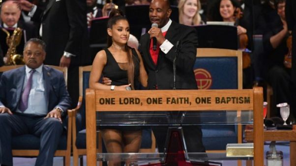 Ariana Grande au Greater Grace Temple de Detroit, Michigan, le 31 août 2018 Ariana Grande au Greater Grace Temple de Detroit, Michigan, le 31 août 2018