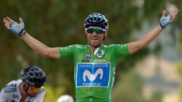 Tour d'Espagne: Valverde récidive, Molard reste en rouge