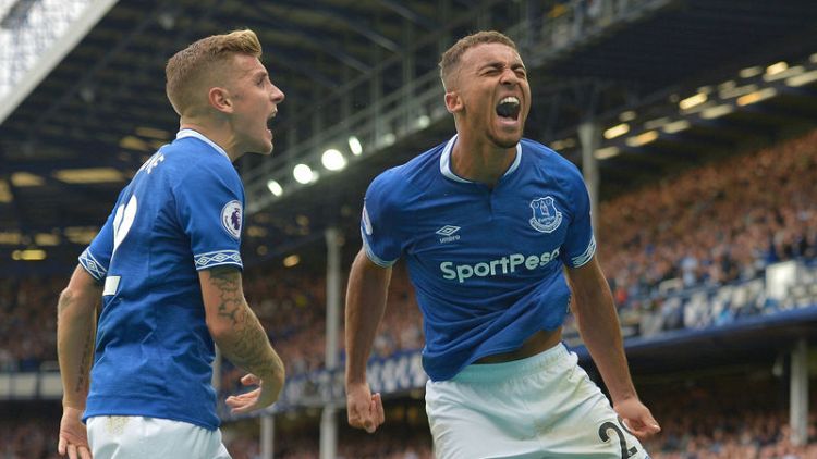 Digne makes his mark but Everton held by Huddersfield
