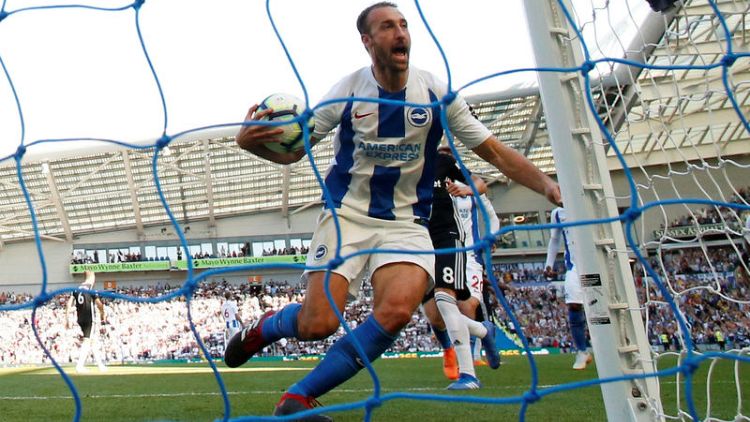 Two-goal Murray sparks Brighton comeback in draw with Fulham