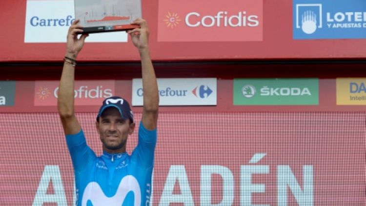 Tour d'Espagne: Valverde récidive et rêve de rouge