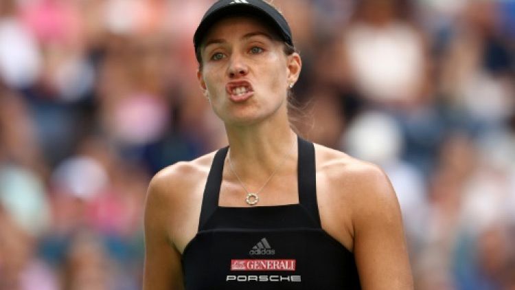 US Open: Après Halep et Wozniacki, au tour de Kerber de prendre la porte