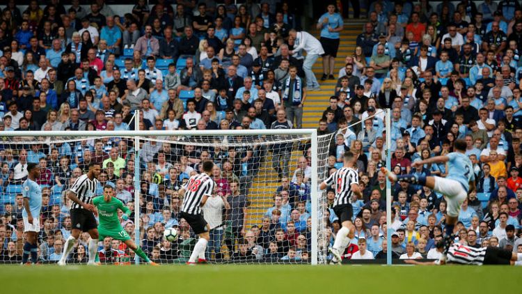 Stunners from Sterling and Walker give City win over Newcastle