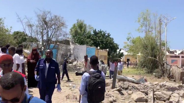 Car bomb attack strikes local government office in Mogadishu - police