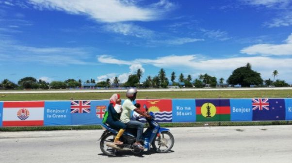 A Nauru, un sommet régional à l'ombre d'un camp australien controversé A Nauru, un sommet régional à l'ombre d'un camp australien controversé