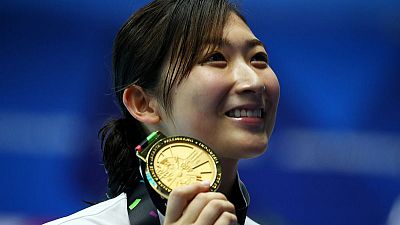 ايكي فتاة اليابان الذهبية أول امرأة تتوج بلقب الأفضل في ألعاب آسيا