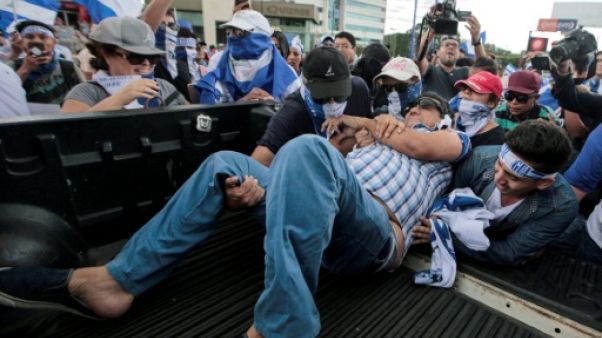 Nicaragua: violents incidents à Managua, deux manifestants blessés par balle Nicaragua: violents incidents à Managua, deux manifestants blessés par balle