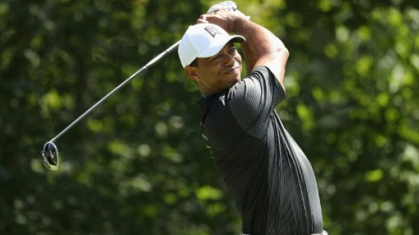 Tiger Woods au TPC de Boston à Norton le 2 septembre 2018 Tiger Woods au TPC de Boston à Norton le 2 septembre 2018