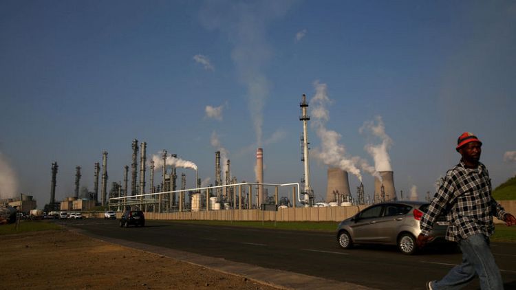 In South Africa, white Sasol workers protest against black share scheme