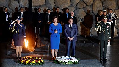 Philippines' Duterte says 'never again' at Israel's Holocaust memorial Philippines' Duterte says 'never again' at Israel's Holocaust memorial