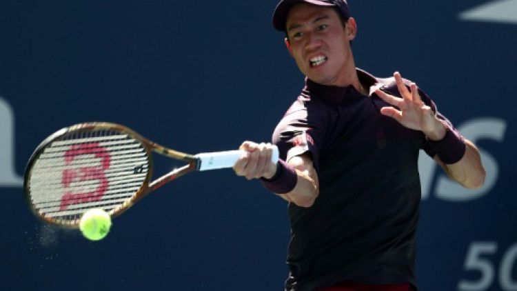 US Open: Nishikori retrouve les quarts de finale