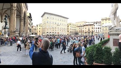 Multe a chi mangia in 4 strade Firenze