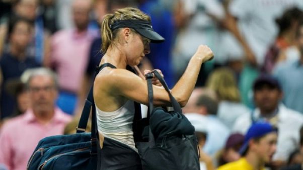 La joueuse de tennis Maria Sharapova à New York le 3 septembre 2018. La joueuse de tennis Maria Sharapova à New York le 3 septembre 2018.