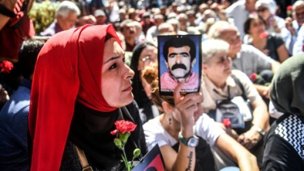 Les "mères du samedi" rassemblées à Istanbul le 1er septembre 2018 Les "mères du samedi" rassemblées à Istanbul le 1er septembre 2018