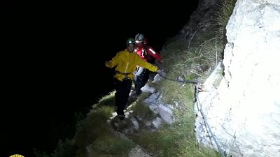 Montagna: trovata ragazza in difficoltà Montagna: trovata ragazza in difficoltà