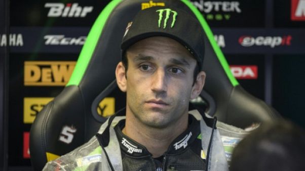 Le Français Johann Zarco lors du GP d'Autriche le 10 août 2018 Le Français Johann Zarco lors du GP d'Autriche le 10 août 2018