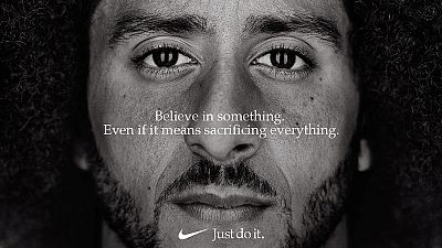 Kaepernick ad spurs Nike boycott campaign Kaepernick ad spurs Nike boycott campaign