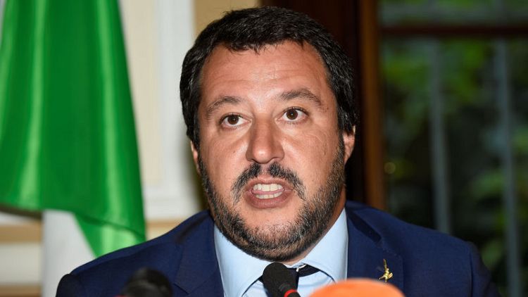 Italy's Salvini says government economic plan to be implemented over full term