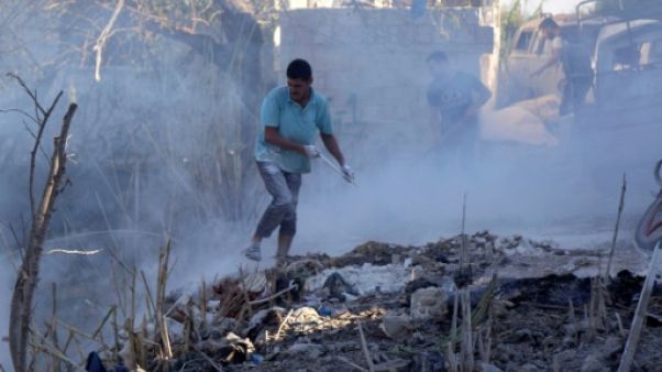 Syrie: 13 civils tués dans des raids russes sur la province d'Idleb (OSDH) Syrie: 13 civils tués dans des raids russes sur la province d'Idleb (OSDH)