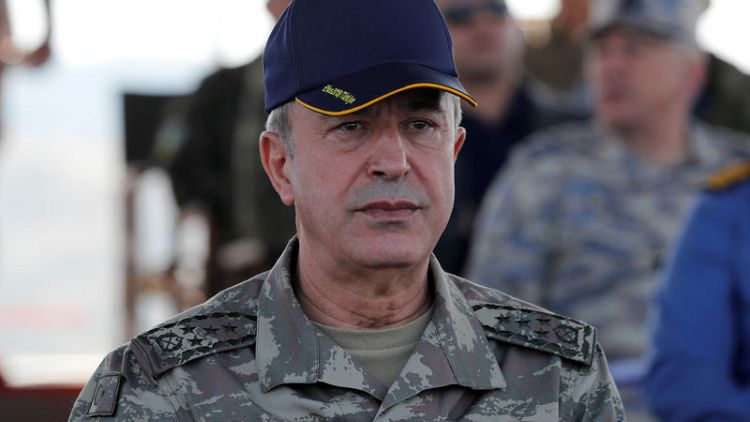 Kurdish militants must leave Syria, Turkey tells U.S. envoy