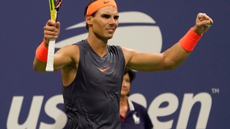 Nadal survives Thiem test to reach U.S. Open semis